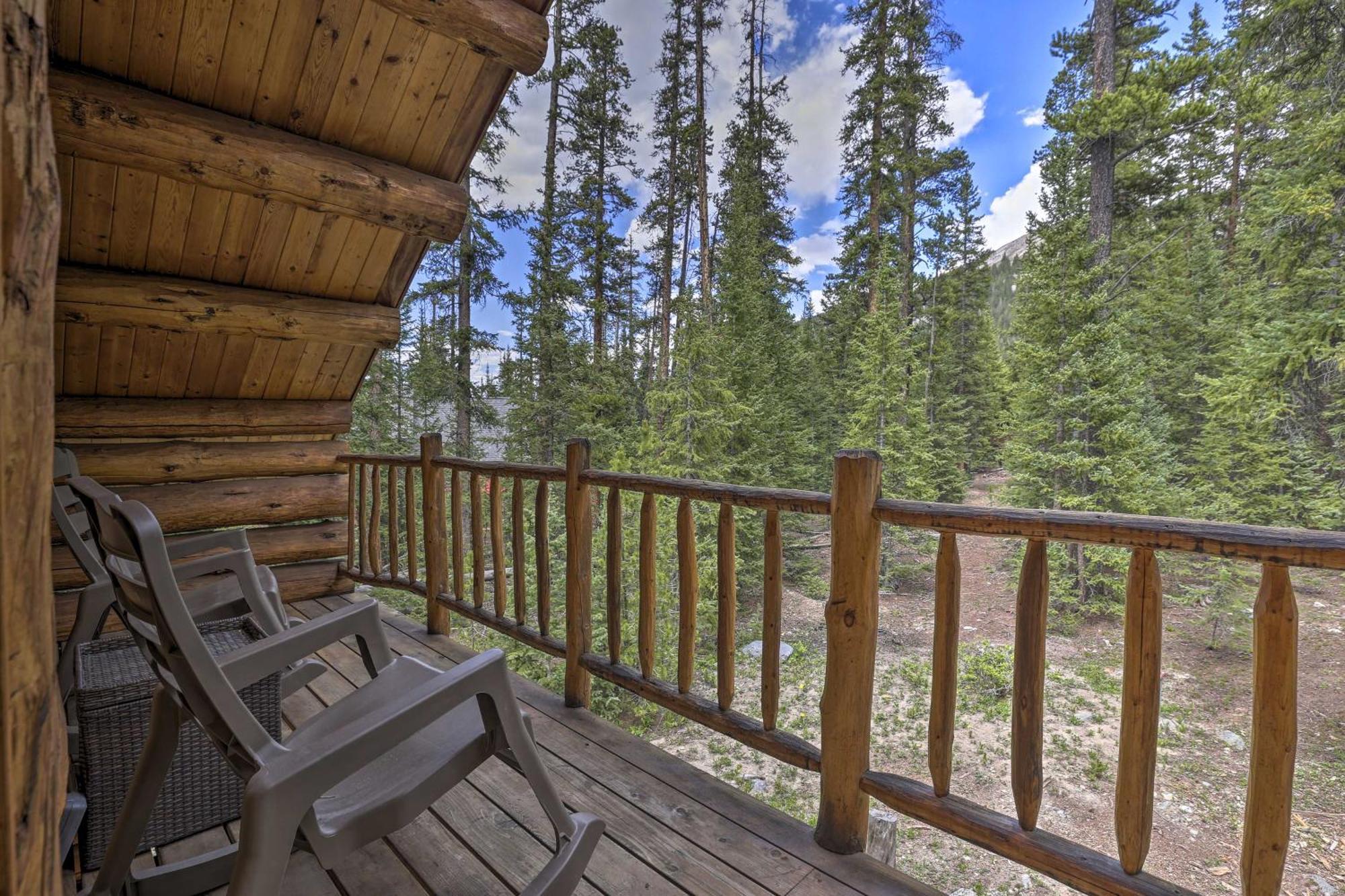 Cozy Breckenridge Cabin With Deck, 8 Mi To Gondola Exterior photo